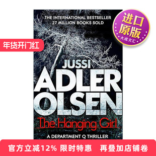 英文原版 The Hanging Girl 悬案密码6 血色献祭 侦探犯罪悬疑小说 Department Q系列 笼里的女人作者奥尔森 进口英语原版书籍