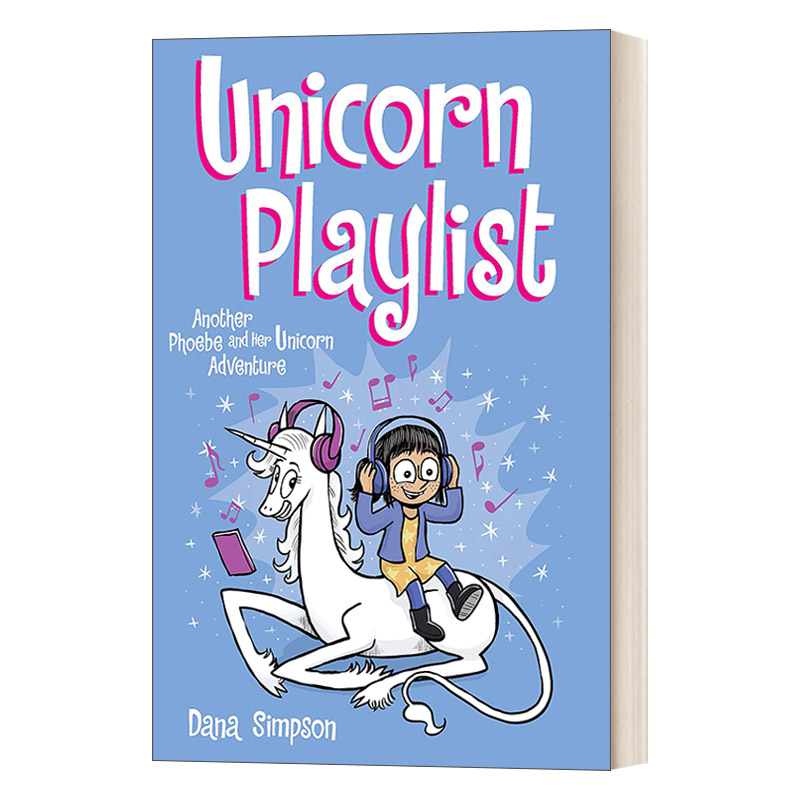英文原版 Unicorn Playlist 菲比和她的独角兽14 儿童漫画小说 英文版 进口英语原版书籍