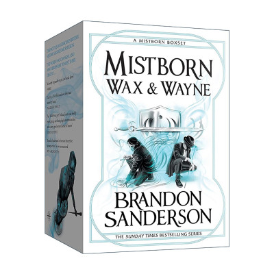 英文原版 Mistborn Quartet Boxed Set 迷雾之子第二纪元4册套装 奇幻小说 雨果奖得主布兰登桑德森 Sanderson Brandon 英文版