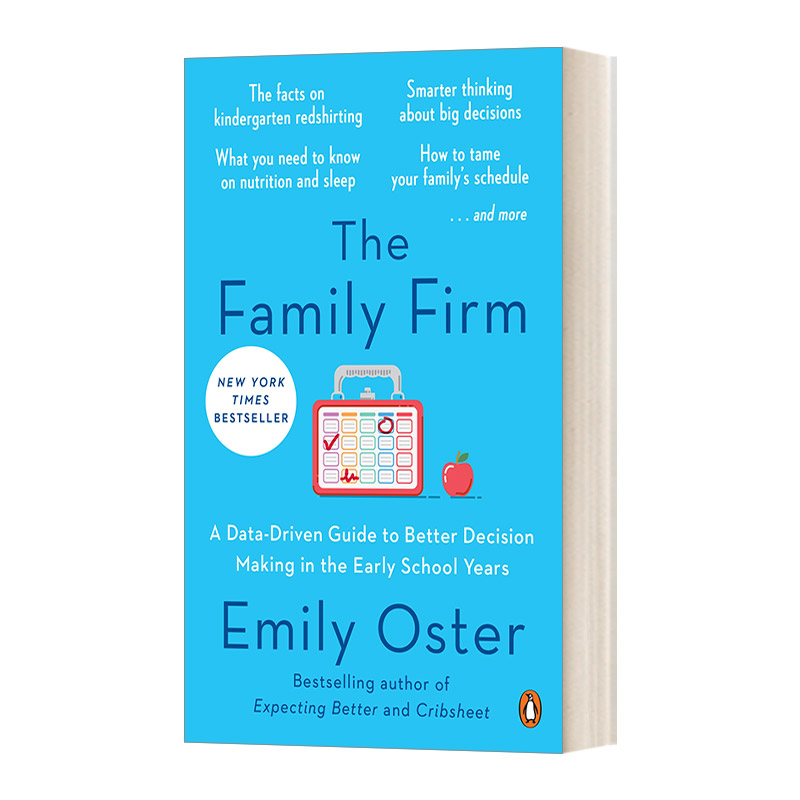 英文原版 The Family Firm The ParentData Series 家族企业 数据驱动的早期教育决策指南 Emily Oster 英文版 进口英语原版书籍