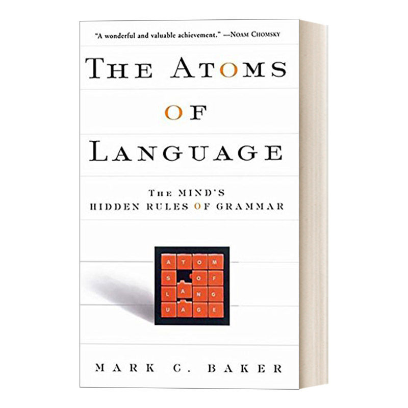 英文原版 The Atoms of Language 语言的原子 思维中隐藏的语法规则 香港中文大学语言学文学硕士参考书目 英文版 进口英语原版书