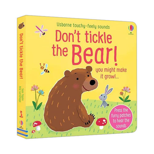 英文原版 Don't tickle the Bear! 别挠小熊痒痒 纸板书绘本 英文版 进口英语原版书籍