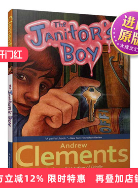 英文原版小说 The Janitor's Boy 看门的男孩 英文版 进口英语原版书籍