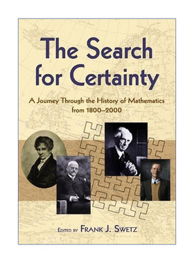 英文原版 The Search for Certainty 寻找确定性 1800-2000年数学史之旅 Frank J. Swetz 英文版 进口英语原版书籍