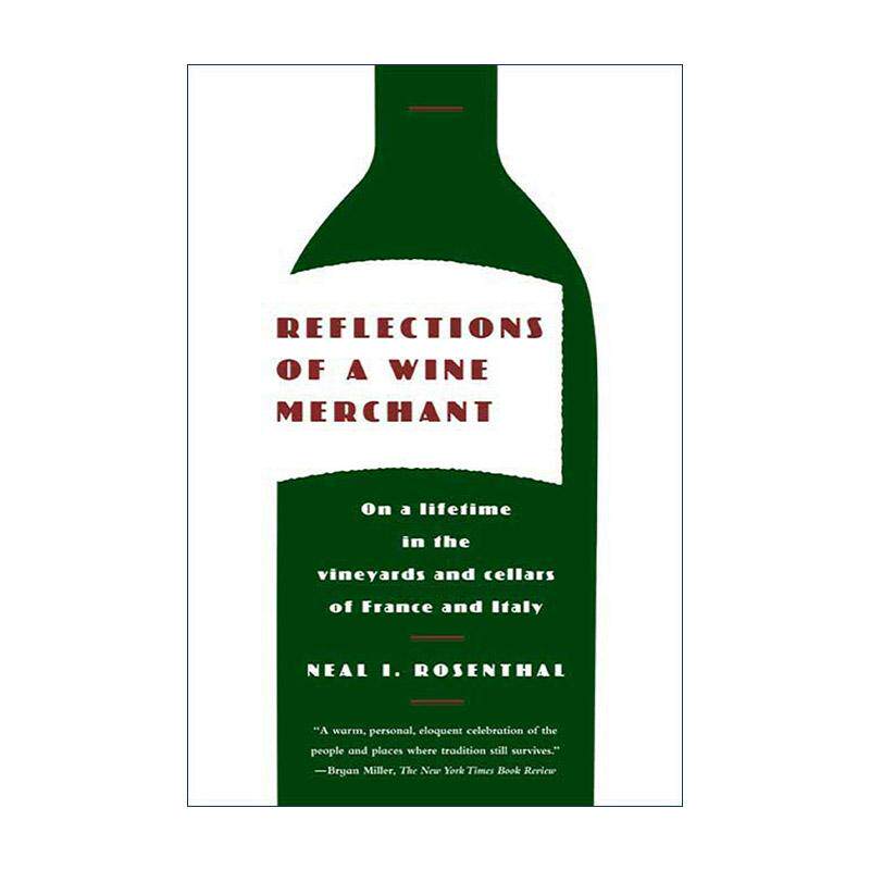英文原版 Reflections of a Wine Merchant 一个酒商的思考 英文版 进口英语原版书籍