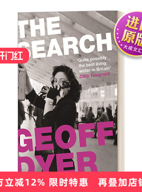 英文原版小说 The Search 寻找马洛里 杰夫·戴尔 一部后现代黑色公路电影 英文版 进口英语原版书籍