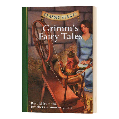 Classic Starts Grimm's Fairy Tales 开始读经典 童话故事 英文原版 英文版儿童文学经典名著 进口原版英语书籍 精装