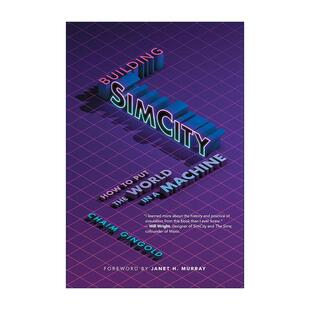 英文原版 Building SimCity The MIT Press 构建模拟城市 如何将世界放进一台机器 游戏设计 Chaim Gingold 进口英语原版书籍