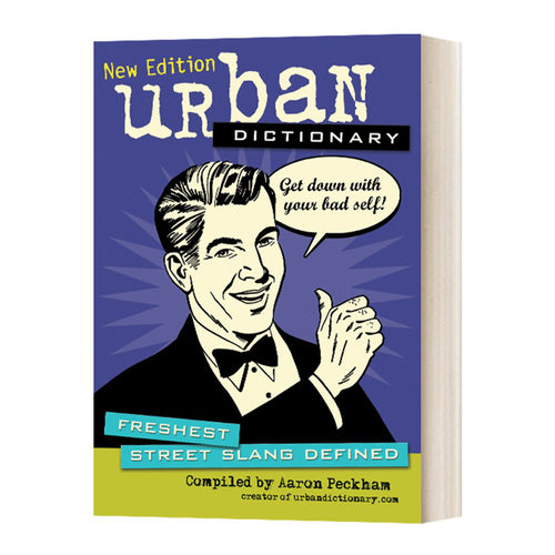 英文原版 Urban Dictionary Freshest Street Slang Define 城市词典 俚语词典 英文版 进口英语原版书籍