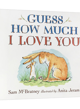 Guess How Much I Love You 英文原版 猜猜我有多爱你 纸板书  美版 廖彩杏书单 儿童英语情商启蒙入门绘本 英文版进口原版书籍