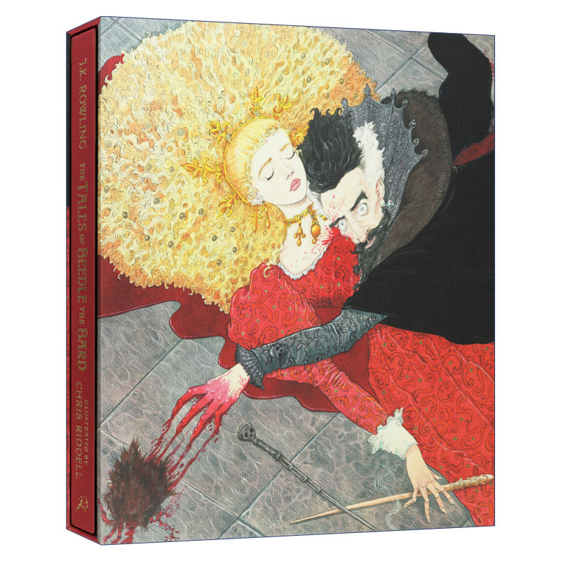 英文原版 The Tales of Beedle the Bard  Illustrated Edition 诗翁彼豆故事集 插画版 豪华礼盒精装 英文版 进口英语原版书籍