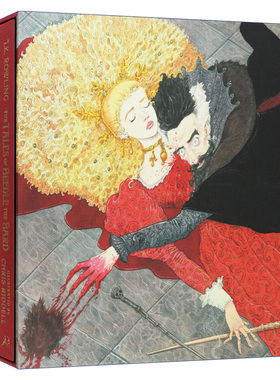 英文原版 The Tales of Beedle the Bard  Illustrated Edition 诗翁彼豆故事集 插画版 豪华礼盒精装 英文版 进口英语原版书籍
