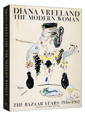 英文原版 Diana Vreeland The Modern Woman 戴安娜.弗里兰 时尚芭莎年1936-1962 时尚服装摄影画册 精装 英文版 进口英语原版书籍