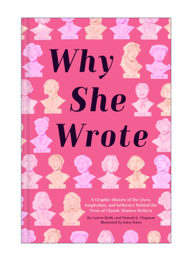 英文原版 Why She Wrote 她为何写作 18位女性作家背后的故事 英文版 进口英语原版书籍
