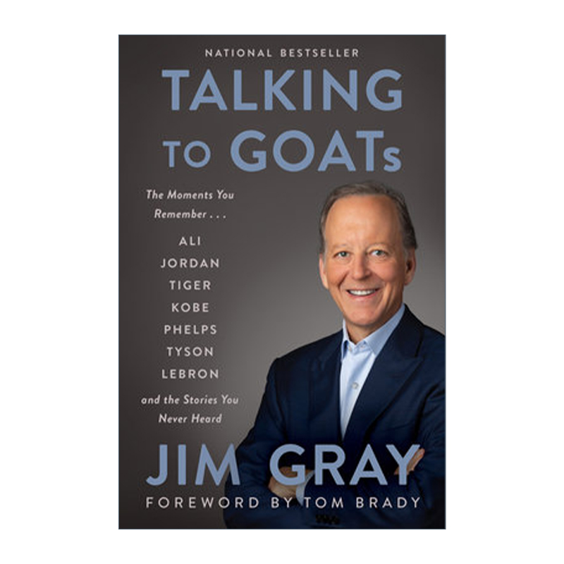 英文原版 Talking to GOATs对话山羊吉姆格雷回忆录著名体育评论员与体坛巨星的故事英文版进口英语原版书籍