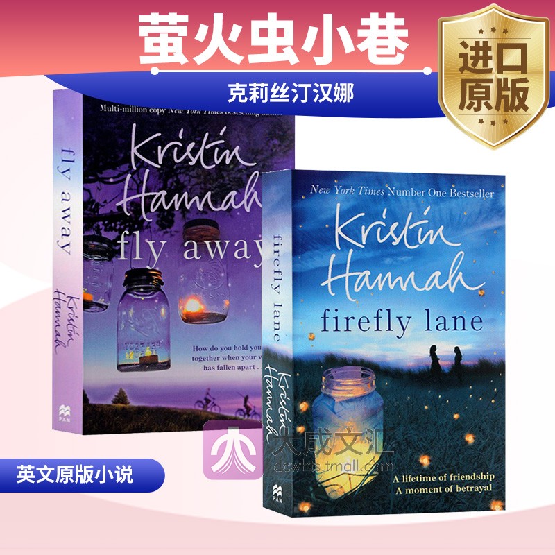 英文原版再见萤火虫小巷图片