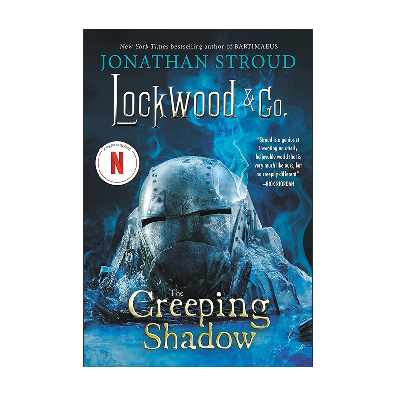 英文原版 The Creeping Shadow 路德灵异侦探社4 潜行暗影 英文版 进口英语原版书籍