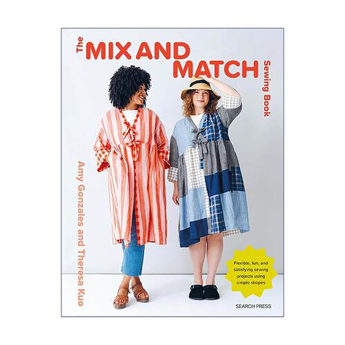 英文原版 The Mix and Match Sewing Book 模块化缝纫书 用简单形状创造百变衣橱 英文版 进口英语原版书籍