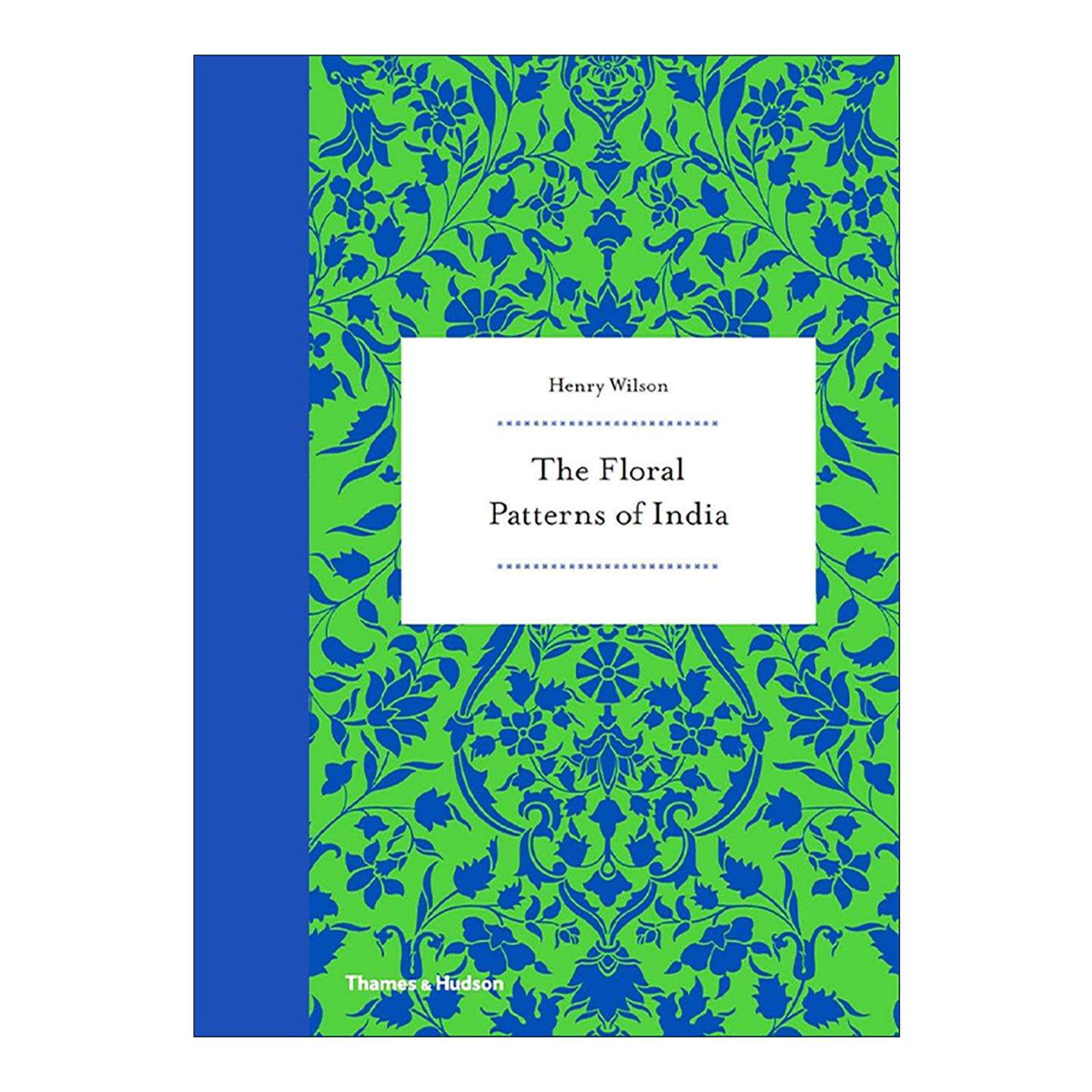 英文原版 Floral Patterns of India 印度的花卉图案 字体图案标志设计 精装 英文版 进口英语原版书籍