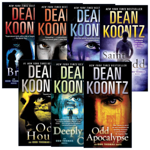 Dean 书籍 Thomas 进口英语原版 英文版 Koontz 纽约时报畅销书 惊悚恐怖悬疑小说 小镇怪客托马斯系列7册 Odd 英文原版