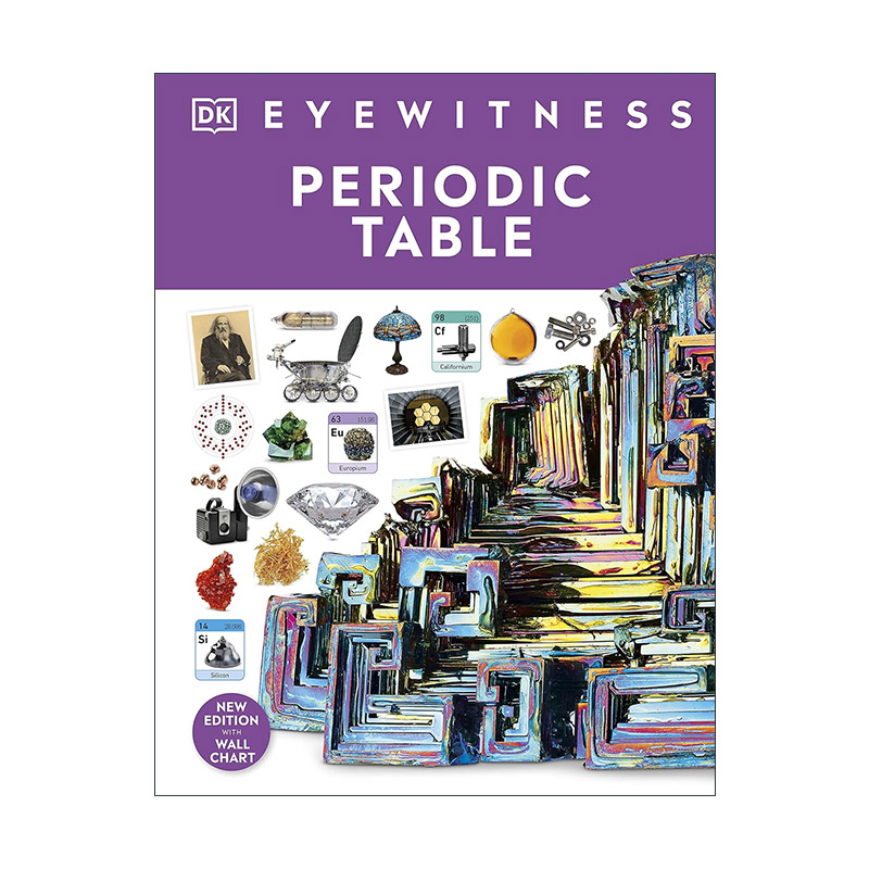 英文原版 DK Eyewitness Periodic Table 目击者系列 元素周期表 儿童科普百科精装 英文版 进口英语原版书籍