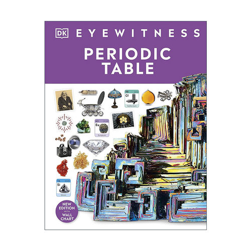 英文原版 DK Eyewitness Periodic Table 目击者系列 元素周期表 儿童科普百科精装 英文版 进口英语原版书籍