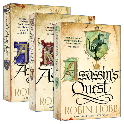 英文原版小说 The Farseer Trilogy 刺客正传3册 罗宾·霍布 刺客学徒 皇家刺客 刺客任务 英文版 进口英语原版书籍