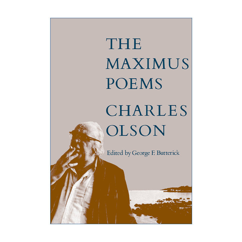 英文原版 The Maximus Poems 马克西姆斯诗篇 黑山派开山鼻祖Charles Olson查尔斯·奥尔森诗歌 英文版 进口英语原版书籍