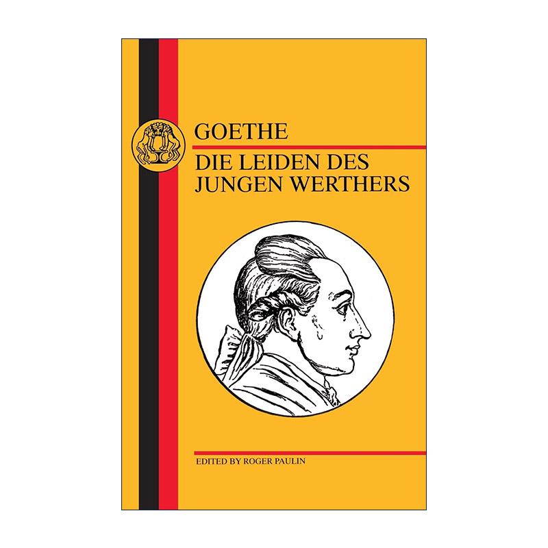 英文原版 Goethe Die Leiden des Jungen Werthers 德语文本系列 歌德 少年维特之烦恼 英文版 进口英语原版书籍