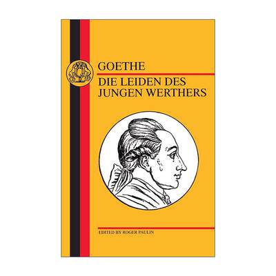 英文原版 Goethe Die Leiden des Jungen Werthers 德语文本系列 歌德 少年维特之烦恼 英文版 进口英语原版书籍