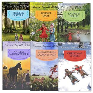 Chapter 书籍 进口英语原版 冒险 Little House 圣诞故事 小木屋章节书系列1 Book 英文版 英文原版 6册 校园日 露娜和杰克