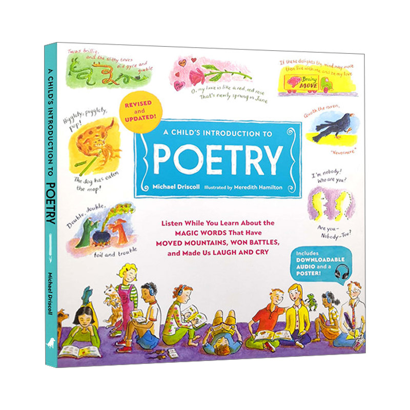 英文原版 A Child's Introduction to Poetry Revised and Updated 我的第一本诗歌启蒙书  精装 英文版 进口英语原版书籍