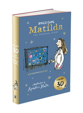 英文原版 Matilda at 30 Astrophysicist 玛蒂尔达30周年特别版 英文版 进口英语原版书籍儿童图书