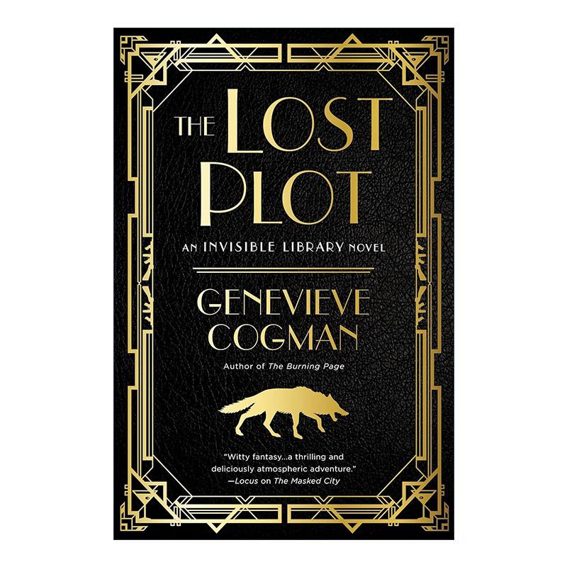 英文原版 The Lost Plot The Invisible Library 04 看不见的图书馆4 失控的寻书任物 时间旅行奇幻小说 珍娜薇 考格曼 英文版