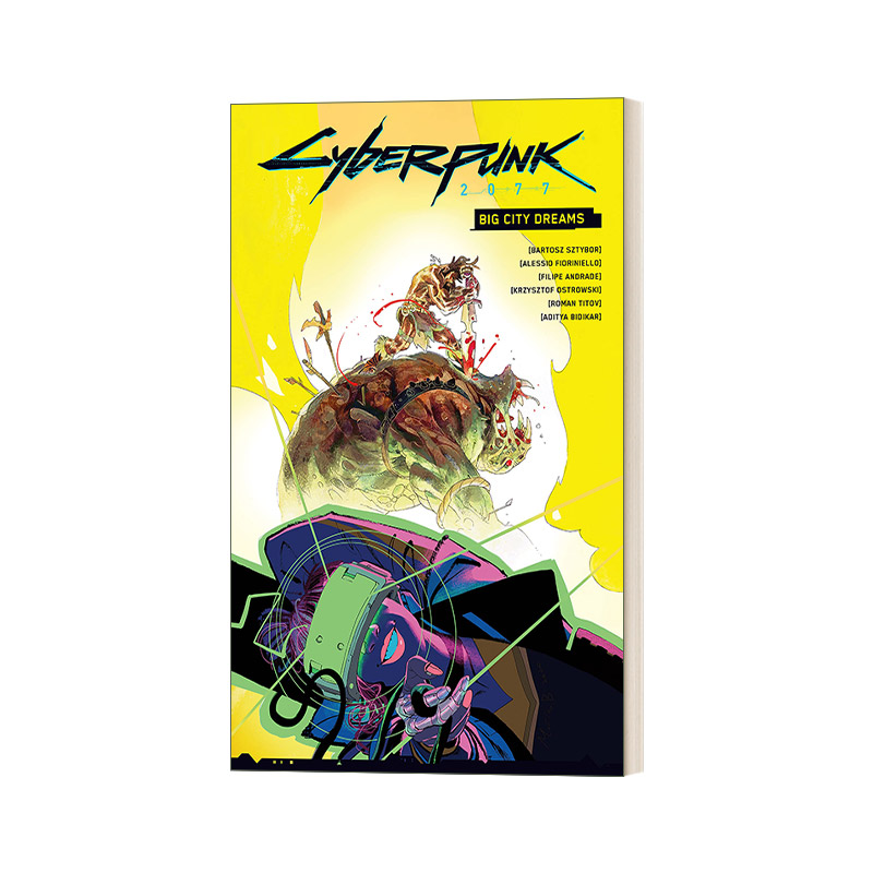 英文原版小说 Cyberpunk 2077 Big City Dreams 赛博朋克2077漫画1 夜城之梦 精装 英文版 进口英语原版书籍