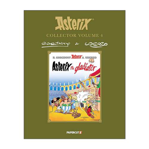 英文原版 Asterix Collector Vol.4 高卢英雄历险记收藏版卷四 精装 英文版 进口英语原版书籍