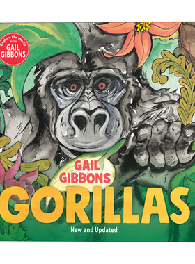 英文原版 Gorillas New & Updated Edition 大猩猩 新版 盖尔吉本斯少儿百科系列 4-8岁儿童精装科普绘本 英文版 进口英语原版书籍