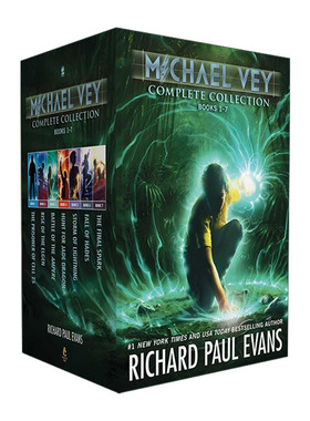 英文原版小说 Michael Vey Complete Collection Books 1-7  麦克维尔系列1-7册套装 科幻小说 英文版 进口英语原版书籍