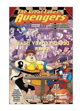 英文原版 Great Lakes Avengers Same Old  Same Old 漫威大湖复仇者漫画 一如既往 英文版 进口英语原版书籍