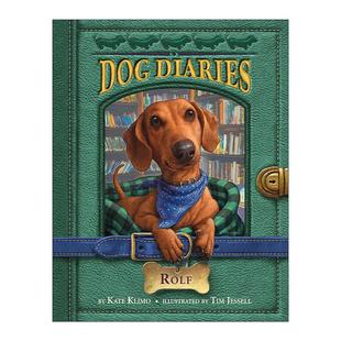 英文版 书籍 儿童章节桥梁故事书 Kate 小狗日记系列10 Diaries Rolf 进口英语原版 英文原版 Klimo Dog