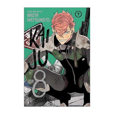 英文原版 Kaiju No.8 Vol.7 怪兽8号漫画卷七 英文版 进口英语原版书籍