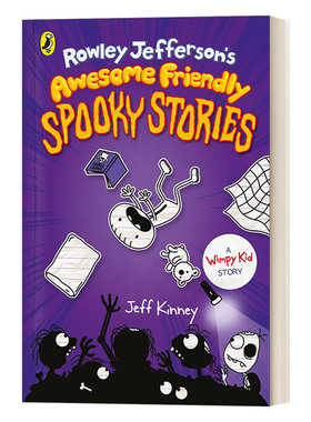 英文原版 Rowley Jefferson's Awesome Friendly Spooky Stories 小屁孩日记番外篇3 恐怖故事集 章节小说 英文版 进口英语书籍