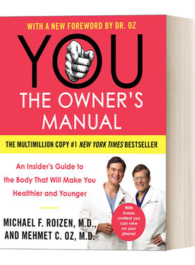英文原版 YOU The Owner's Manual 身体使用手册 英文版 进口英语原版书籍