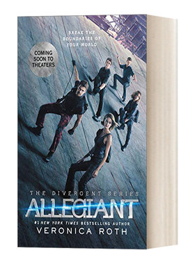 英文原版小说 Allegiant Movie Tie-in Edition 分歧者3 忠诚者 影视封面版 英文版 进口英语原版书籍
