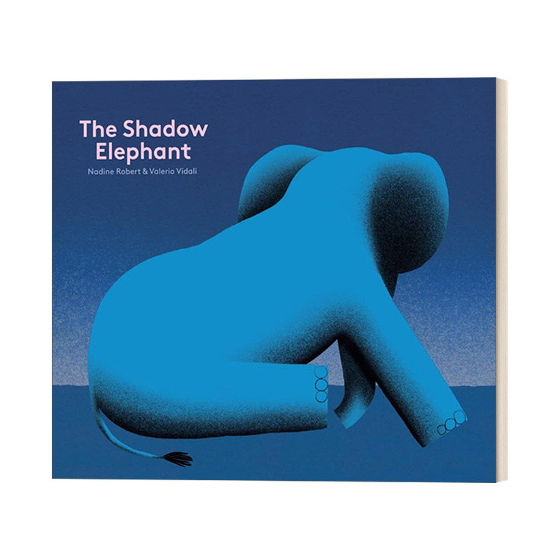英文原版 Shadow Elephant 有阴影的大象 儿童情绪启蒙精装绘本 英文版 进口英语原版书籍