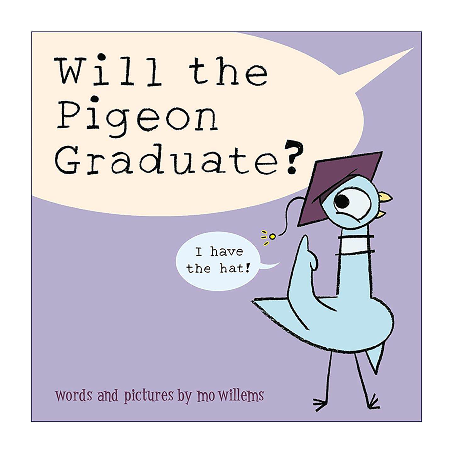 英文原版 Will the Pigeon Graduate 鸽子能毕业嘛 精装 英文版 进口英语原版书籍