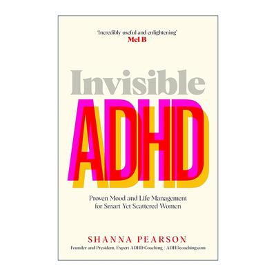 英文原版 Invisible ADHD 聪明却散乱 女性隐形ADHD自我疗愈指南 Shanna Pearson 英文版 进口英语原版书籍