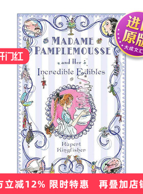 英文原版 Madame Pamplemousse and Her Incredible Edibles 玛德琳和柚子夫人1 神秘的美味 英文版 进口英语原版书籍