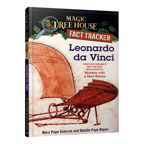 神奇树屋小百科系列 英文原版儿童绘本 Magic Tree House Fact Tracker #19: Leonardo da Vinci