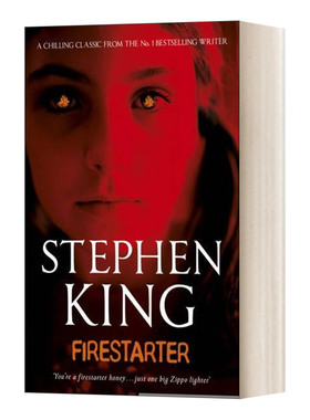 英文原版小说 Firestarter 神秘火焰 斯蒂芬 金 英文版 进口英语原版书籍